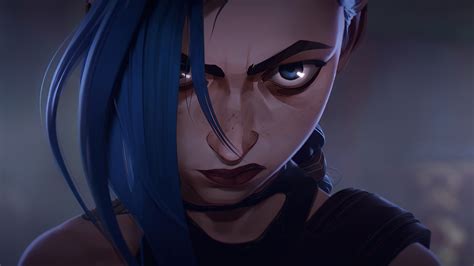 blue jinx of|[no spoilers] What exact shade of blue is Jinxs hair in。